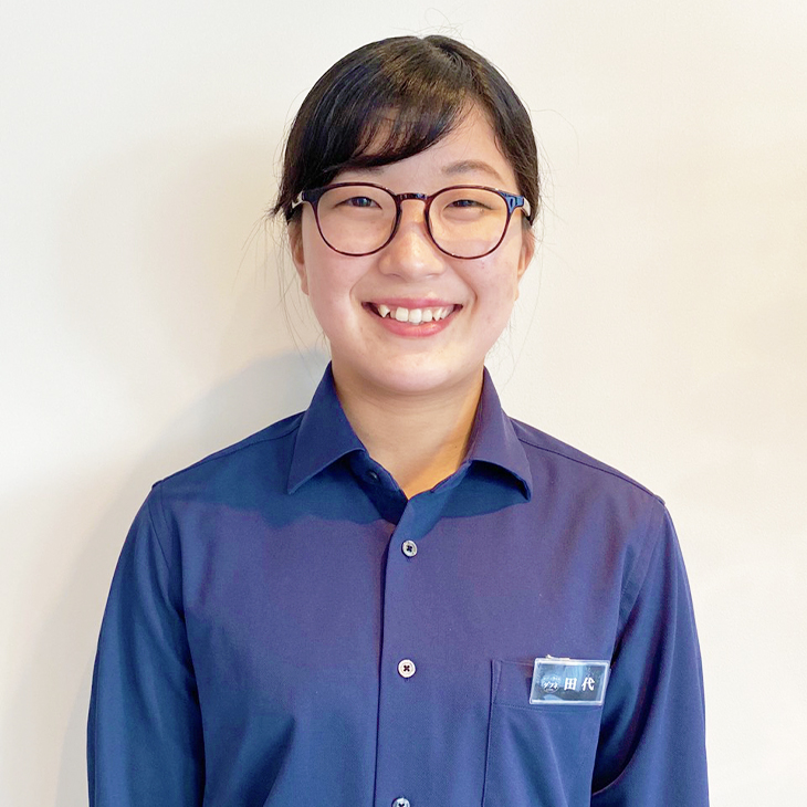 ダフネスタッフ:田代 裕奈